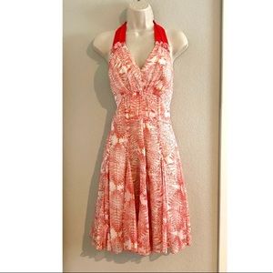 NWOT McGinn summer halter dress. Sz 6